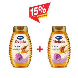 2 Clover Honey squeeze 450gm