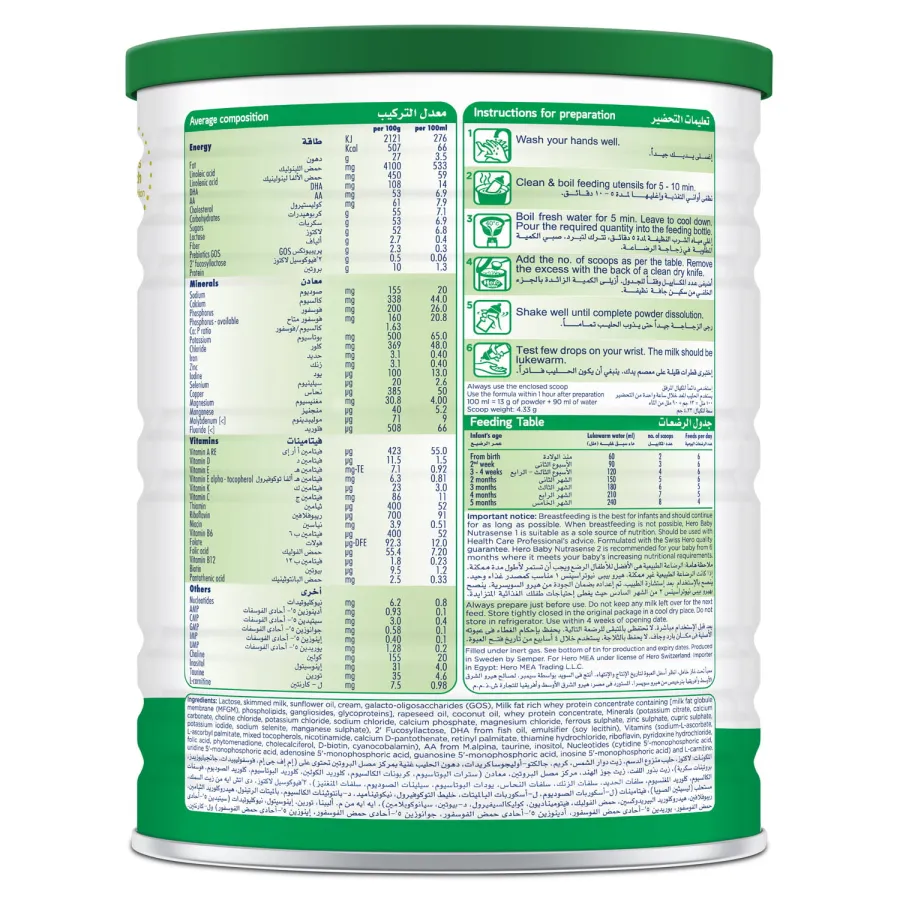 Hero Baby Nutrasense 1- 400gm