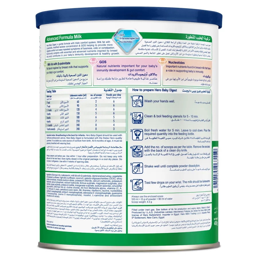 Digest Formula Milk 400gm