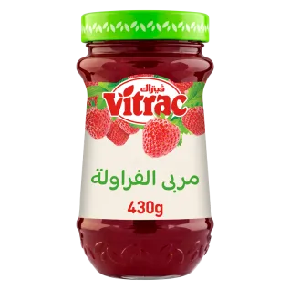 Vitrac Strawberry Jam - 430 gm