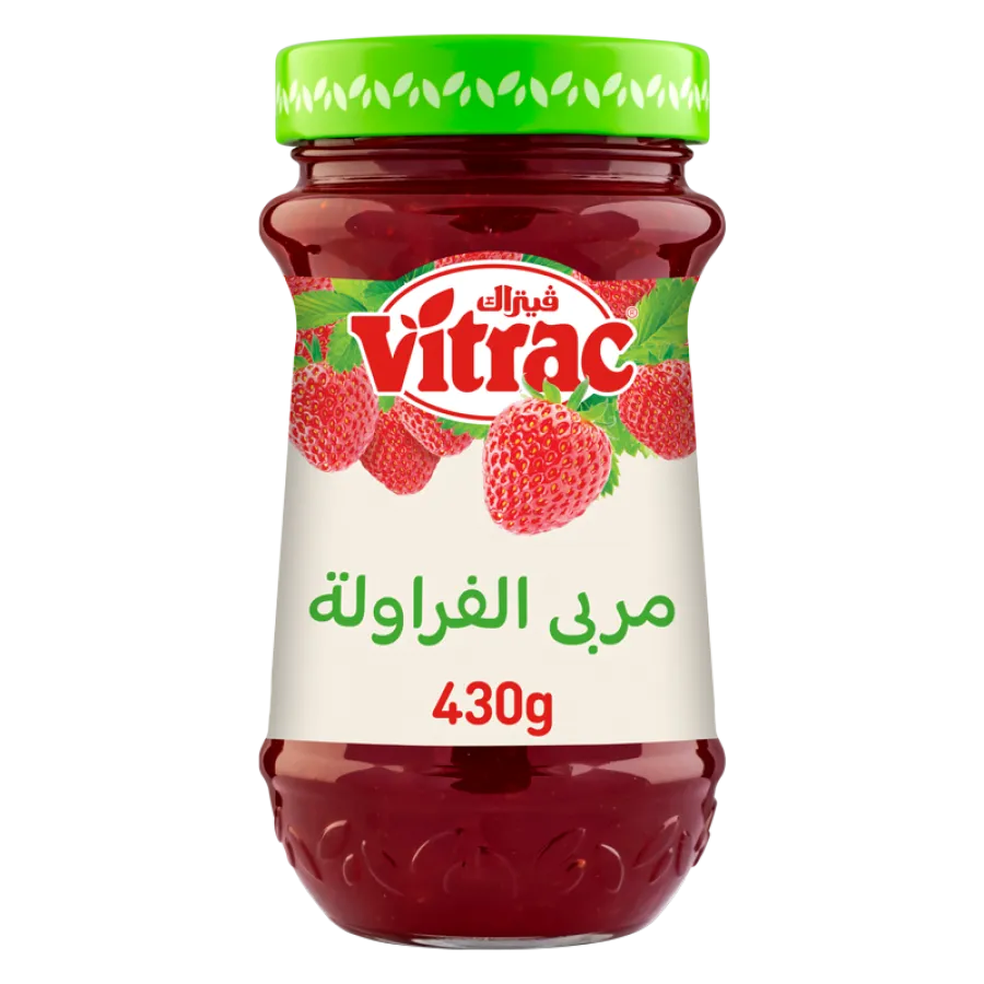 Vitrac Strawberry Jam - 430 gm