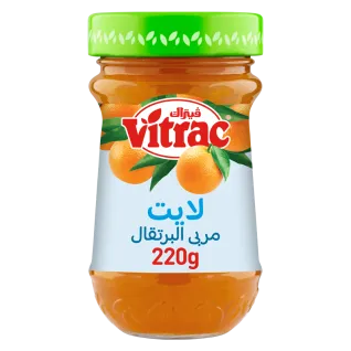 Vitrac Orange Light Jam 220 gm