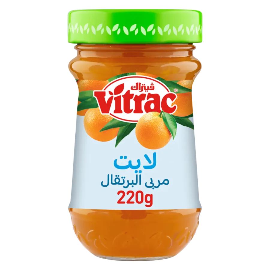 Vitrac Orange Light Jam 220 gm