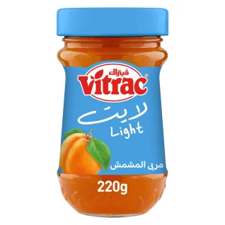 Vitrac Apricot Light Jam 220 gm