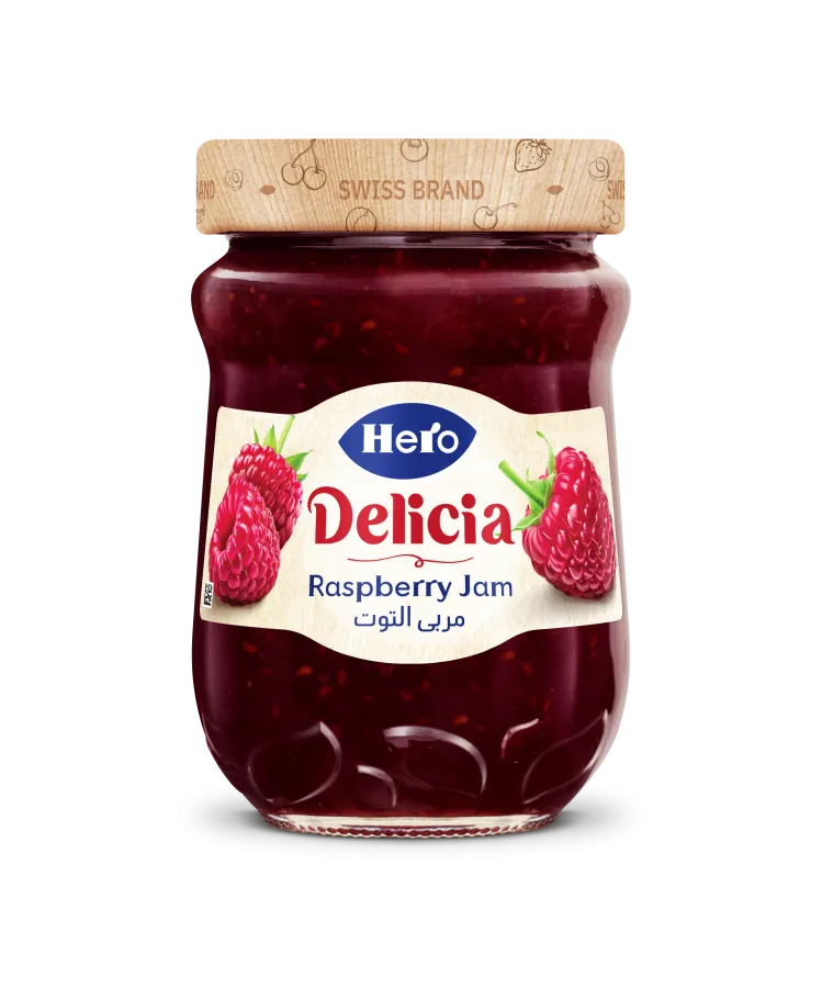 Hero Delicia Raspberry Jam- 350 gm