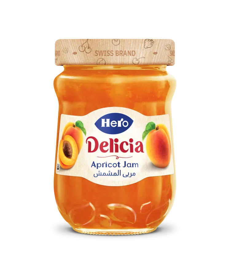 Hero Delicia Apricot Jam- 350 gm