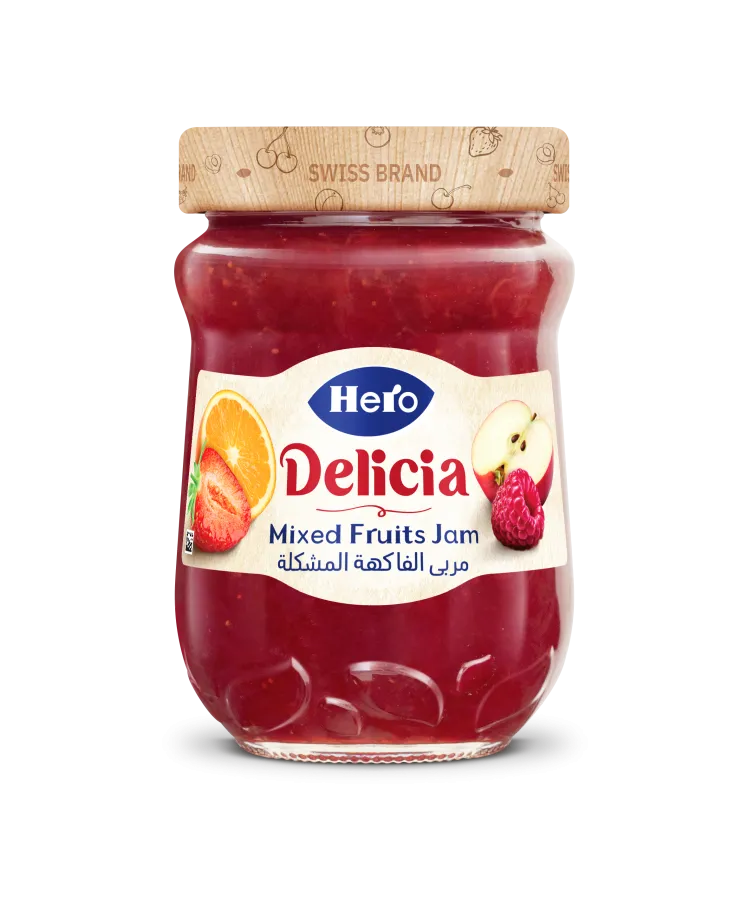 Hero Delicia Mixed Fruits Jam- 350 gm