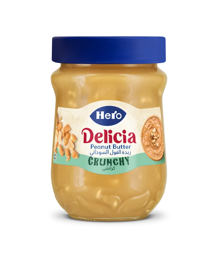Hero Delicia Crunchy Peanut Butter- 300 gm