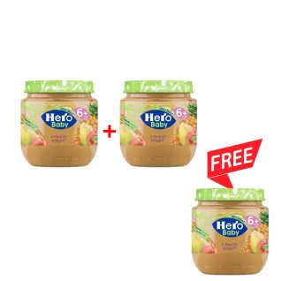 Two 3 Fruits Jar 125gm + 1 FREE Jar