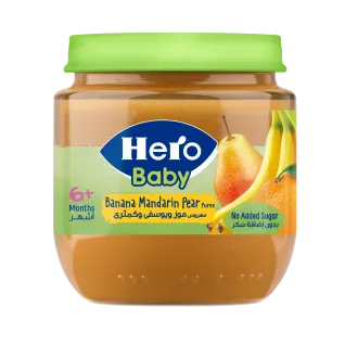 Banana Mandarin Pear Jar 125gm
