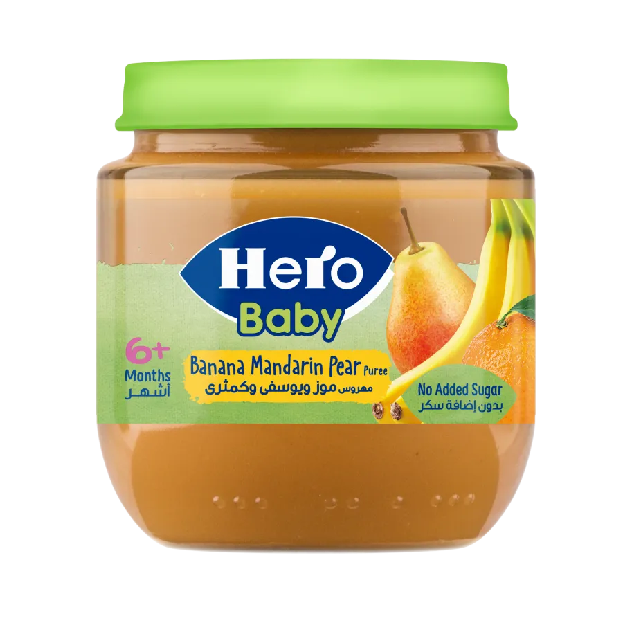Banana Mandarin Pear Jar 125gm
