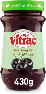 Vitrac Black Cherry Jam - 430 gm