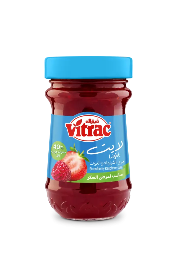 Vitrac Strawberry Raspberry Jam 220 gm