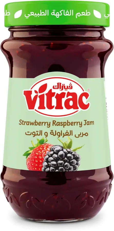 Vitrac Mix Strawberry and Raspberry Jam - 430 gm