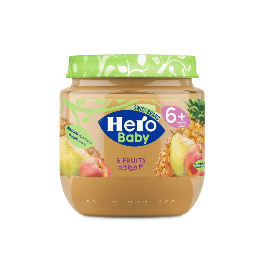 3 Fruits Jar 125gm