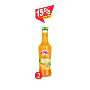 2 Vitrac Mango Syrup 635 ml