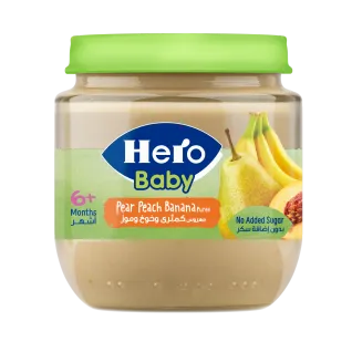 Pear Peach Banana 125gm