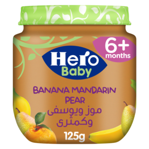 Hero Baby Yoghurt Pear 6 Months Plus - 120 GM