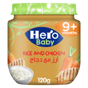 Hero Baby Cereal with Fruit + Free Plate