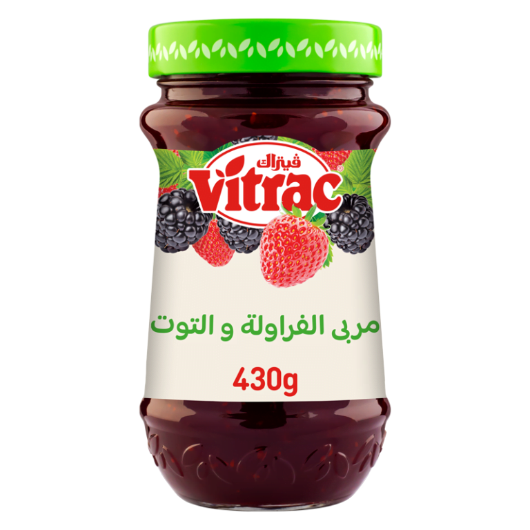 Vitrac Strawberry Jam Sachets 20 gm 24 sachets HERO Egypt Store