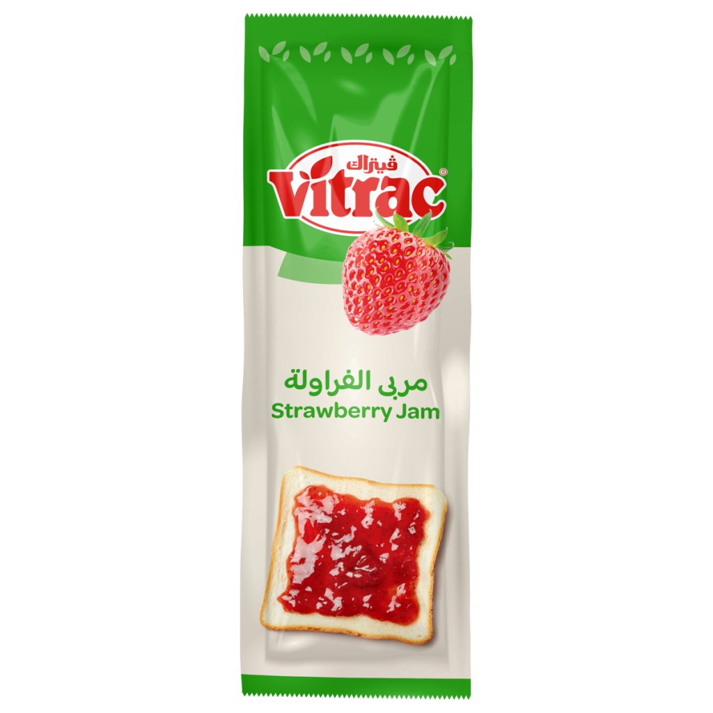 Vitrac Strawberry Jam Sachets 20 gm 24 sachets HERO Egypt Store